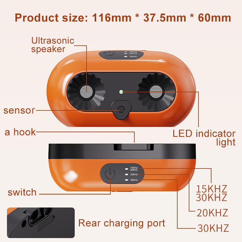 BarkBuddy Ultrasonic Shock-Free Anti-Barking Device