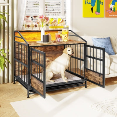 WoofLoft Dog Feeding Kennel