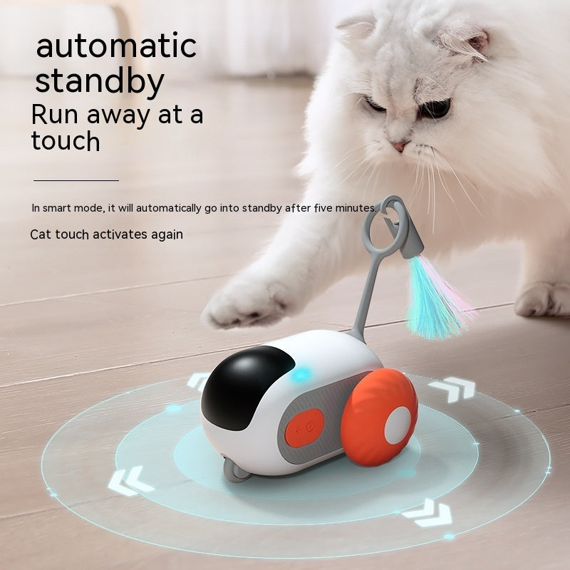 PounceBug Remote Control Interactive Pet Toy Car