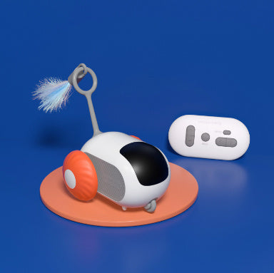 PounceBug Remote Control Interactive Pet Toy Car