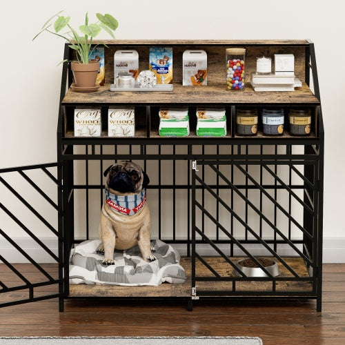 WoofLoft Dog Feeding Kennel