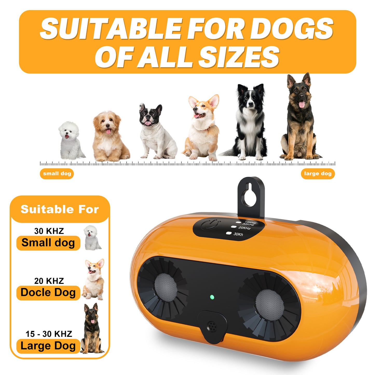 BarkBuddy Ultrasonic Shock-Free Anti-Barking Device