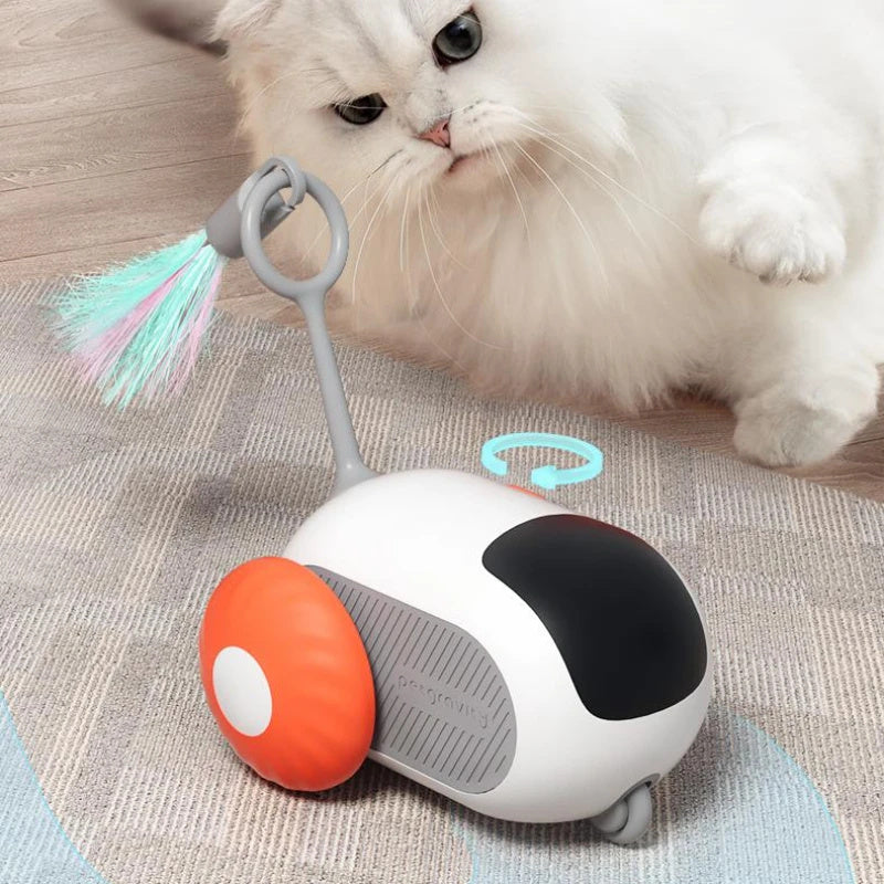 PounceBug Remote Control Interactive Pet Toy Car