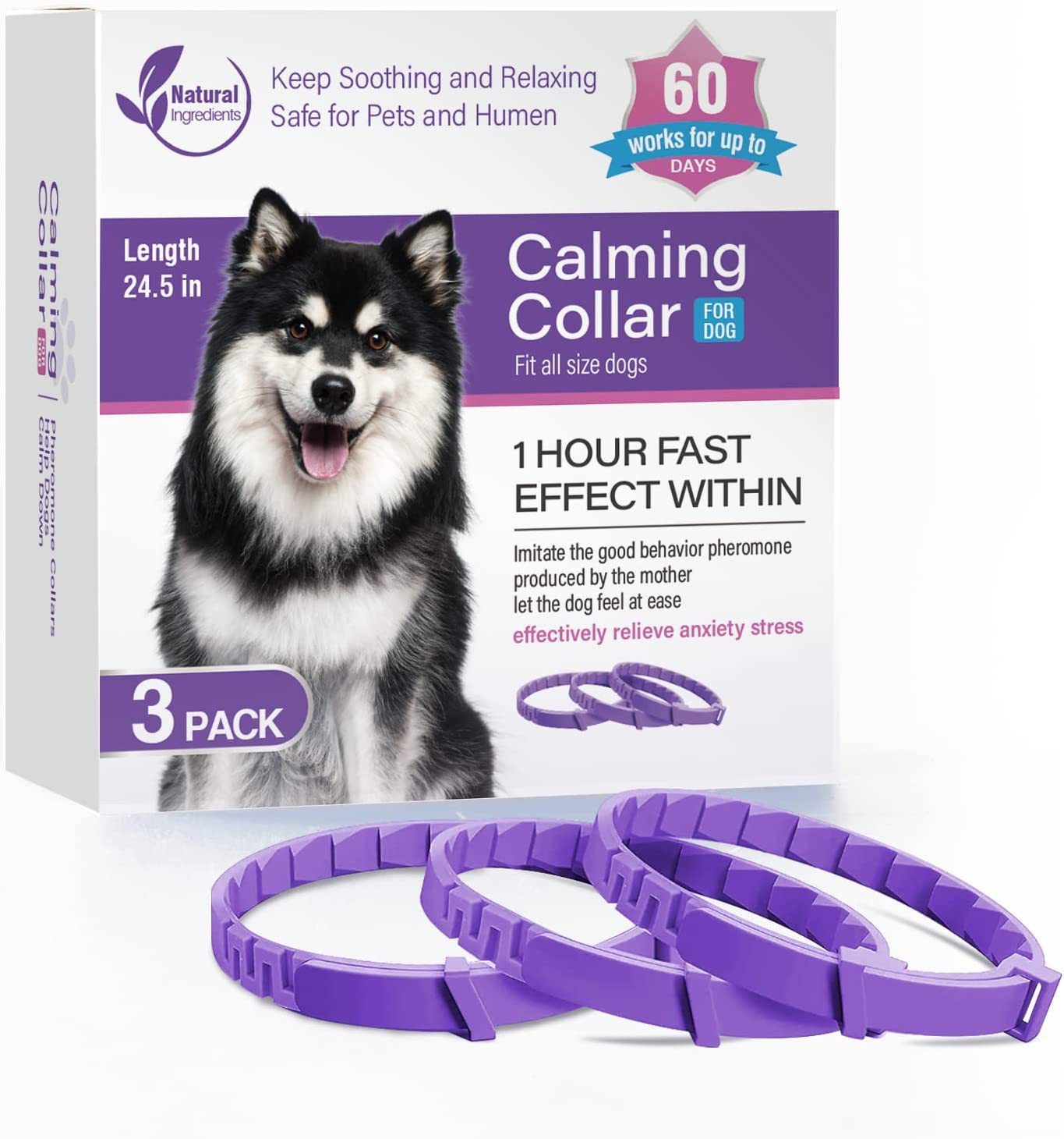 SnuggleStrap Calming Collar for Dogs