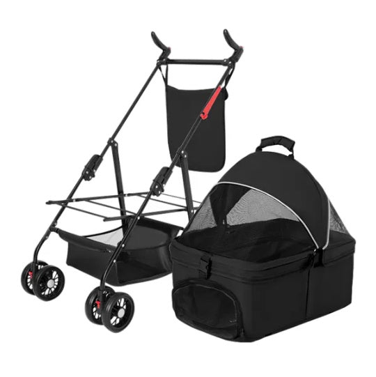 WhiskerWagon Carrier Foldable Pet Stroller
