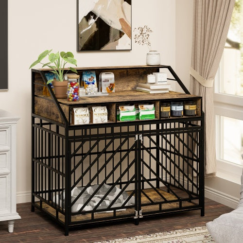 WoofLoft Dog Feeding Kennel