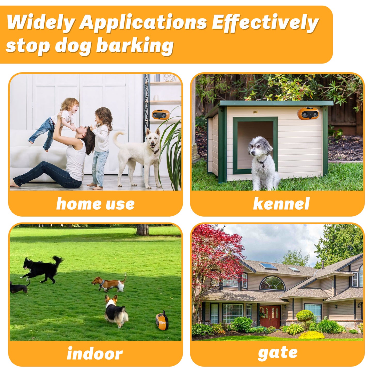 BarkBuddy Ultrasonic Shock-Free Anti-Barking Device