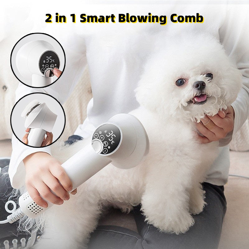FluffBreeze Smart Pet Hair Dryer
