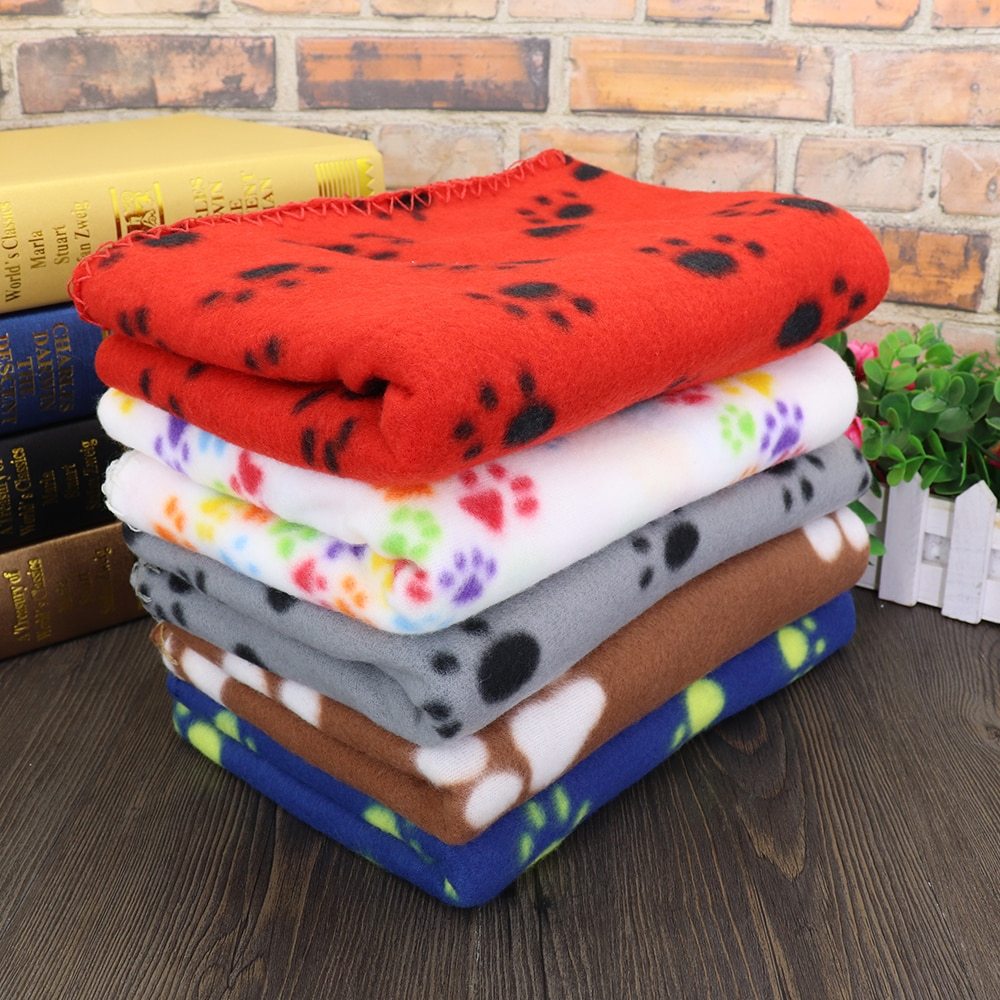CozyPaw Double-Sided Fleece Blanket