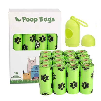 EcoPounce Biodegradable Poop Bags with Dispenser