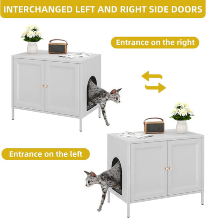 LuxuryLoo Aesthetic Side Table Litter Box