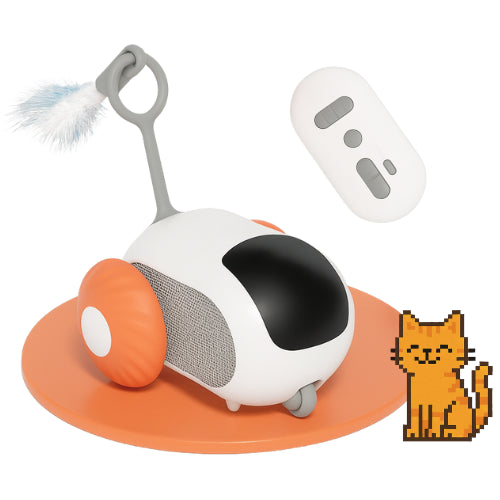PounceBug Remote Control Interactive Pet Toy Car