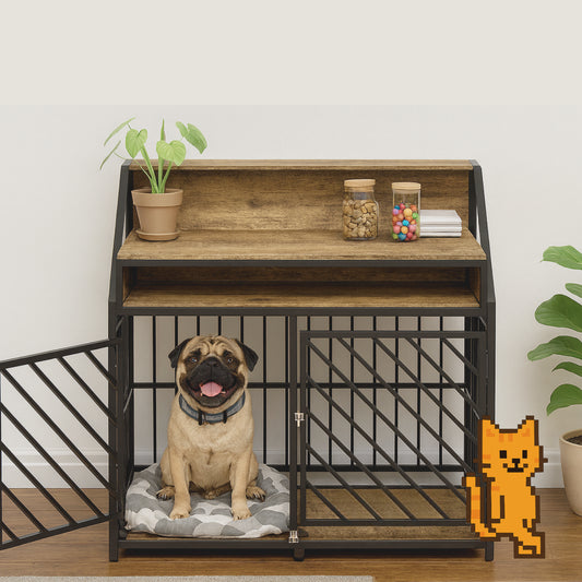 WoofLoft Dog Feeding Kennel