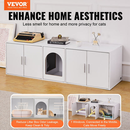 LuxuryLoo Premium Aesthetic Side Table Litter Box
