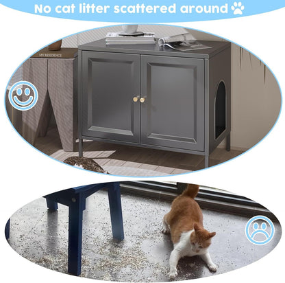 LuxuryLoo Aesthetic Side Table Litter Box
