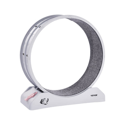 ZoomieWheel Indoor Cat Exercise Treadmill | White