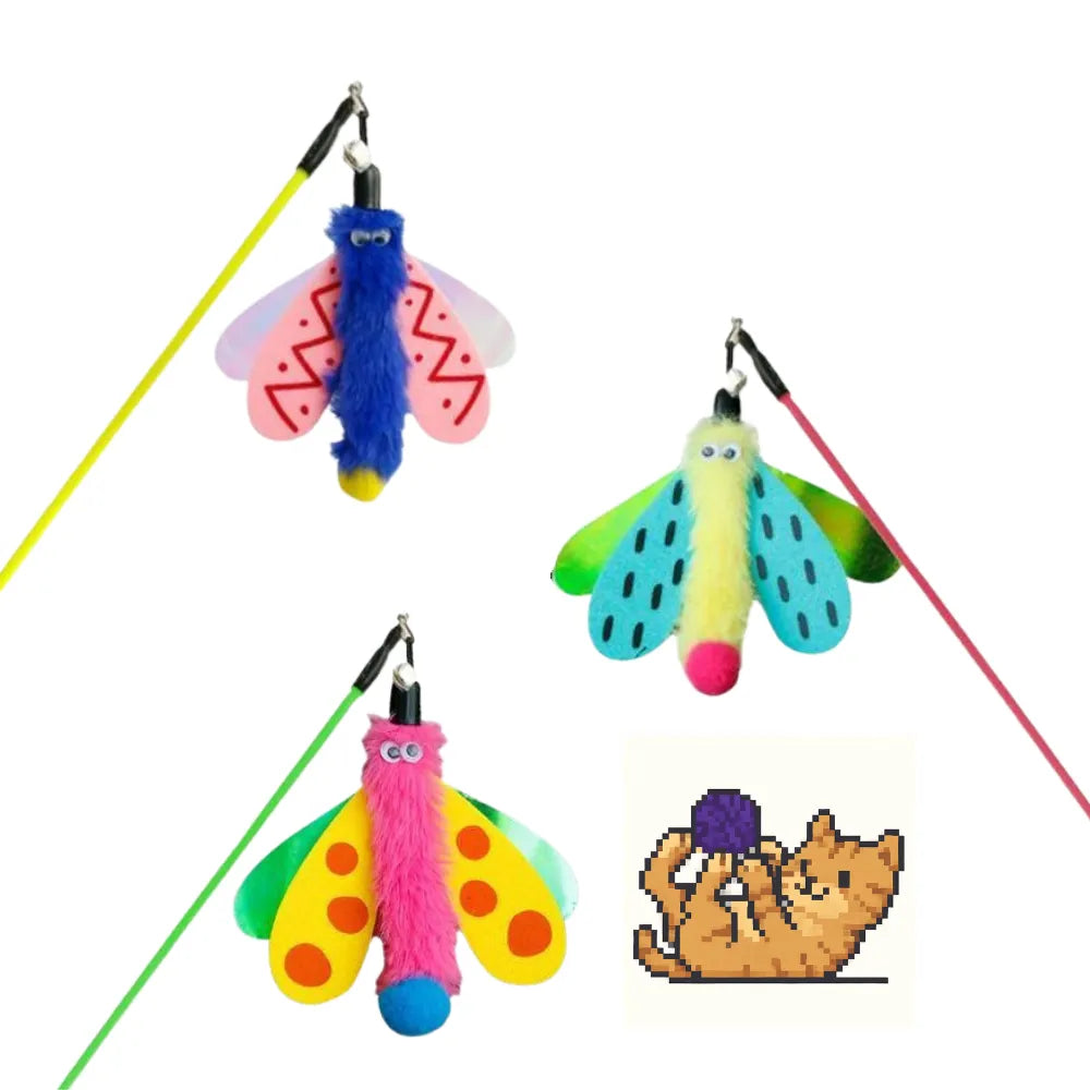 FlutterFrenzy Cat Wand